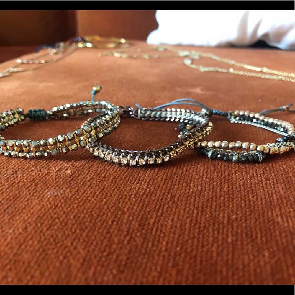 Mixed Metal Bracelets